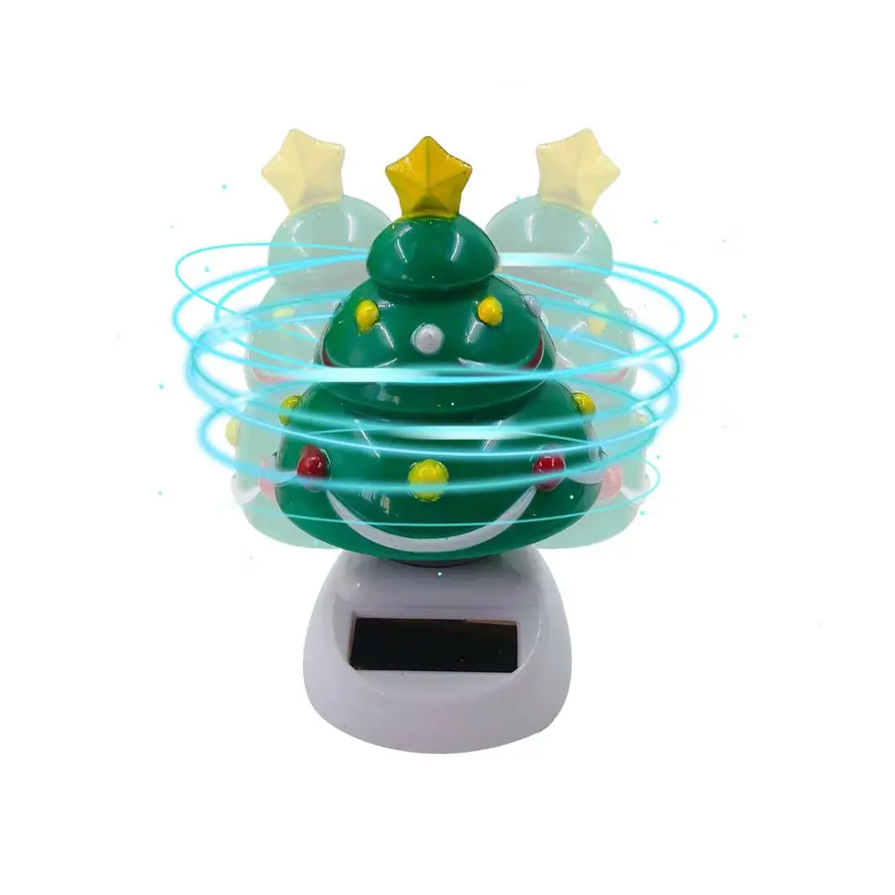 Solar Swinging Christmas Tree Energy-Saving Decoration Car Dashboard Decoration Head Shaking Doll Great Gift For Friends
Solar Swinging Christmas Tree Energy-Saving Decoration Car Dashboard Decoration Head Shaking Doll Great Gift For Friends