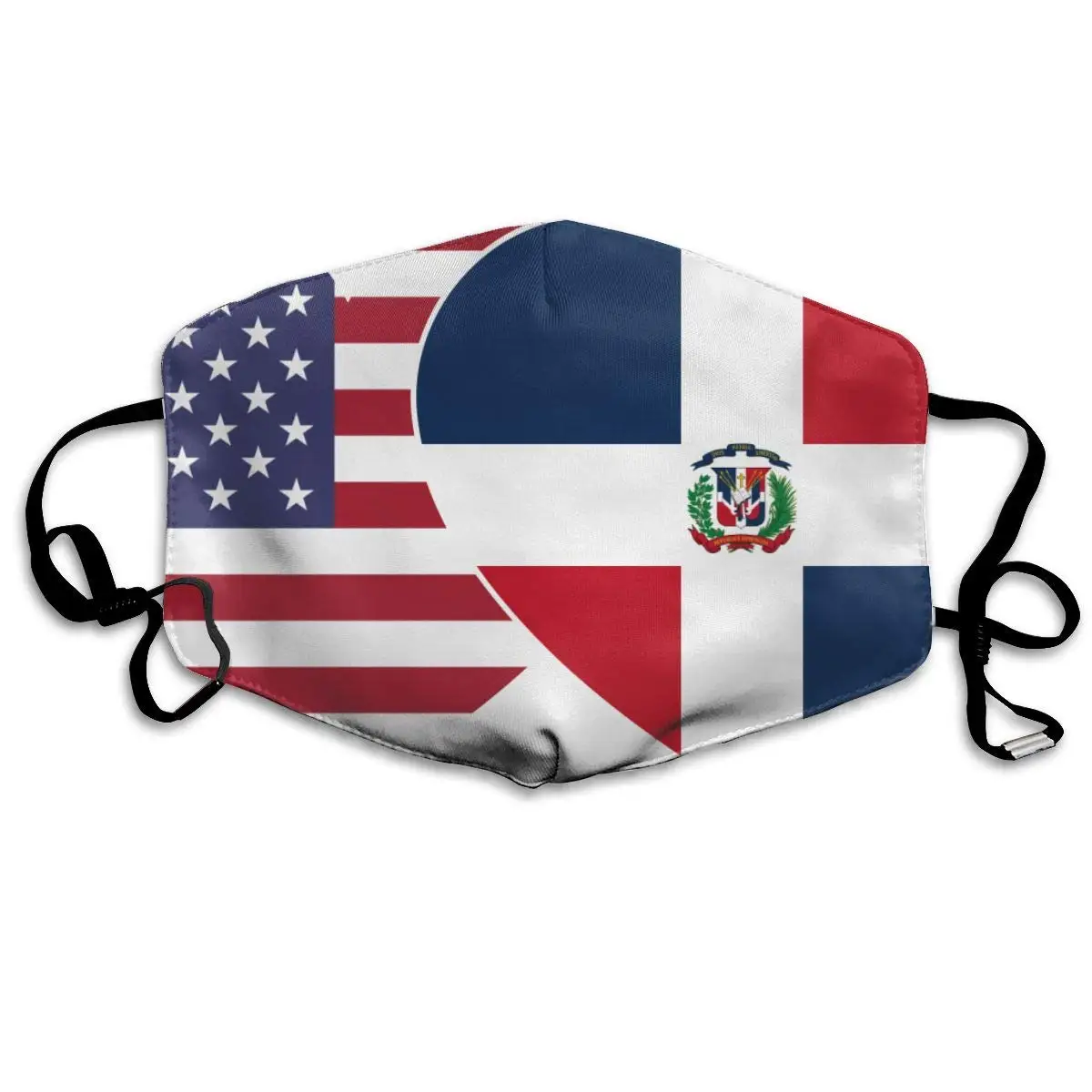 DOMINICAN REPUBLIC USA Twin Flag Washable Reusable Mask, Cotton Anti Dust Half Face Mouth Mask For Kids Teens Men Women With
DOMINICAN REPUBLIC USA Twin Flag Washable Reusable Mask, Cotton Anti Dust Half Face Mouth Mask For Kids Teens Men Women With