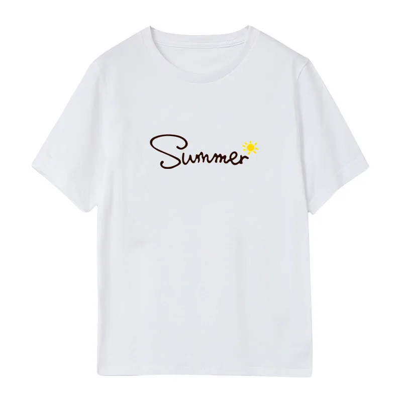 Women Flower and Letter Printed T-shirt Female Casual Short Sleeve Tees 2021 Spring Autumn New Fashion Loose Pullovers Tops 
Women Flower and Letter Printed T-shirt Female Casual Short Sleeve Tees 2021 Spring Autumn New Fashion Loose Pullovers Tops