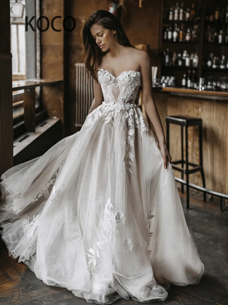 MACDUGAL Wedding Dresses 2021 Simple Floral Lace Beach Party Bride Gowns Strapless Vestido De Novia Civil Princess Women Skirt
MACDUGAL Wedding Dresses 2021 Simple Floral Lace Beach Party Bride Gowns Strapless Vestido De Novia Civil Princess Women Skirt