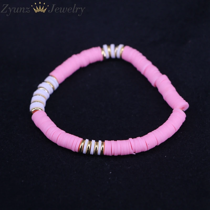 10PCS, Boho Polymer Clay Disc Beads Stretch Bracelet 2020 New Fashion Multicolored Beads Mixed Jewelry Bracelets
10PCS, Boho Polymer Clay Disc Beads Stretch Bracelet 2020 New Fashion Multicolored Beads Mixed Jewelry Bracelets