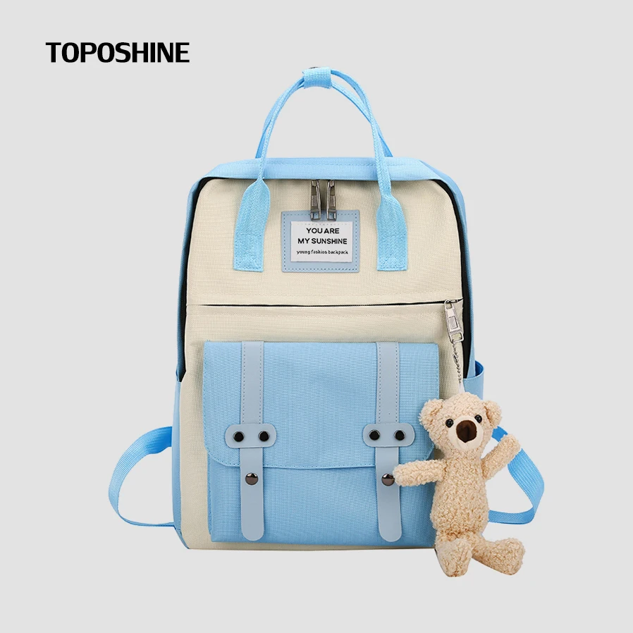 2021 Women Backpack Patchwork Waterproof School Bags Female Multi Pocket Travel Backpacks for Teenagers Girls Book Bags Mochilas
2021 Women Backpack Patchwork Waterproof School Bags Female Multi Pocket Travel Backpacks for Teenagers Girls Book Bags Mochilas