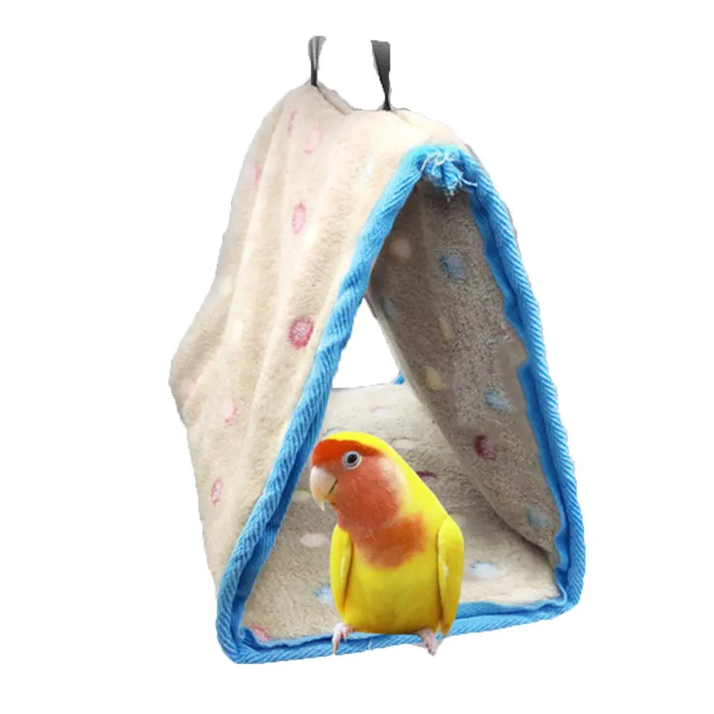 Bird Bed Triangular Hammock Plush Parrot Tent With Buckle Warm Hamster Bed For Canary Pet Supplies Pet Accessories M
Bird Bed Triangular Hammock Plush Parrot Tent With Buckle Warm Hamster Bed For Canary Pet Supplies Pet Accessories M