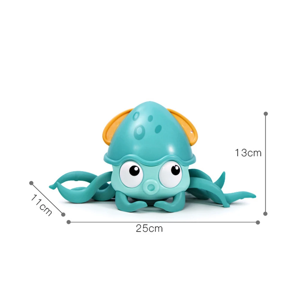 Baby Bathing Bath ToysChildren Octopus Clockwork Toy Rope Pulled Crawling Clockwork Crab On Land And Water Boys Girls Toy Gifts 
Baby Bathing Bath ToysChildren Octopus Clockwork Toy Rope Pulled Crawling Clockwork Crab On Land And Water Boys Girls Toy Gifts