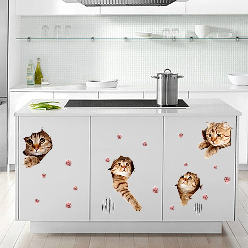 Cartoon Cat Nursery Wall Stickers PVC Art Decals For Living Room Bedroom Wall Art MURAL Drop Shipping
Cartoon Cat Nursery Wall Stickers PVC Art Decals For Living Room Bedroom Wall Art MURAL Drop Shipping