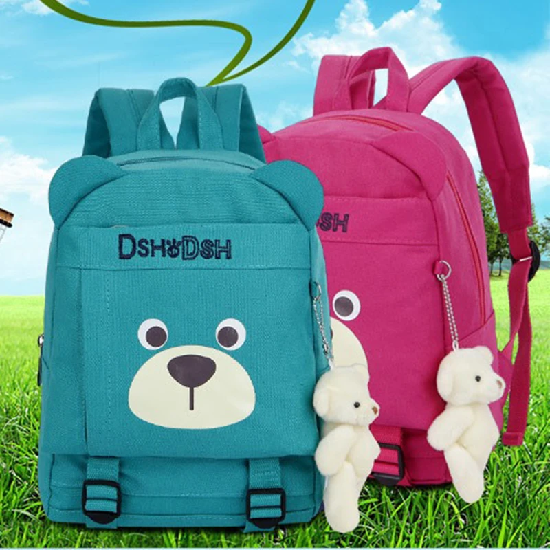 High Quality Canvas Children School Bags Cartoon Bear Backpack Baby Kids Book Bag Kindergarten Boy Girl Backpacking mochila
High Quality Canvas Children School Bags Cartoon Bear Backpack Baby Kids Book Bag Kindergarten Boy Girl Backpacking mochila