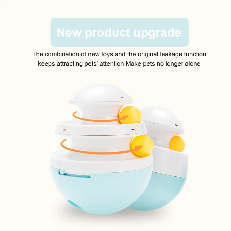 Dogs Tumbler Leaky Food Ball Circular Double-track Intelligence Molar Fun Slow Food Ball Pet Puzzle Artifact Leaky Feeders Tools
Dogs Tumbler Leaky Food Ball Circular Double-track Intelligence Molar Fun Slow Food Ball Pet Puzzle Artifact Leaky Feeders Tools