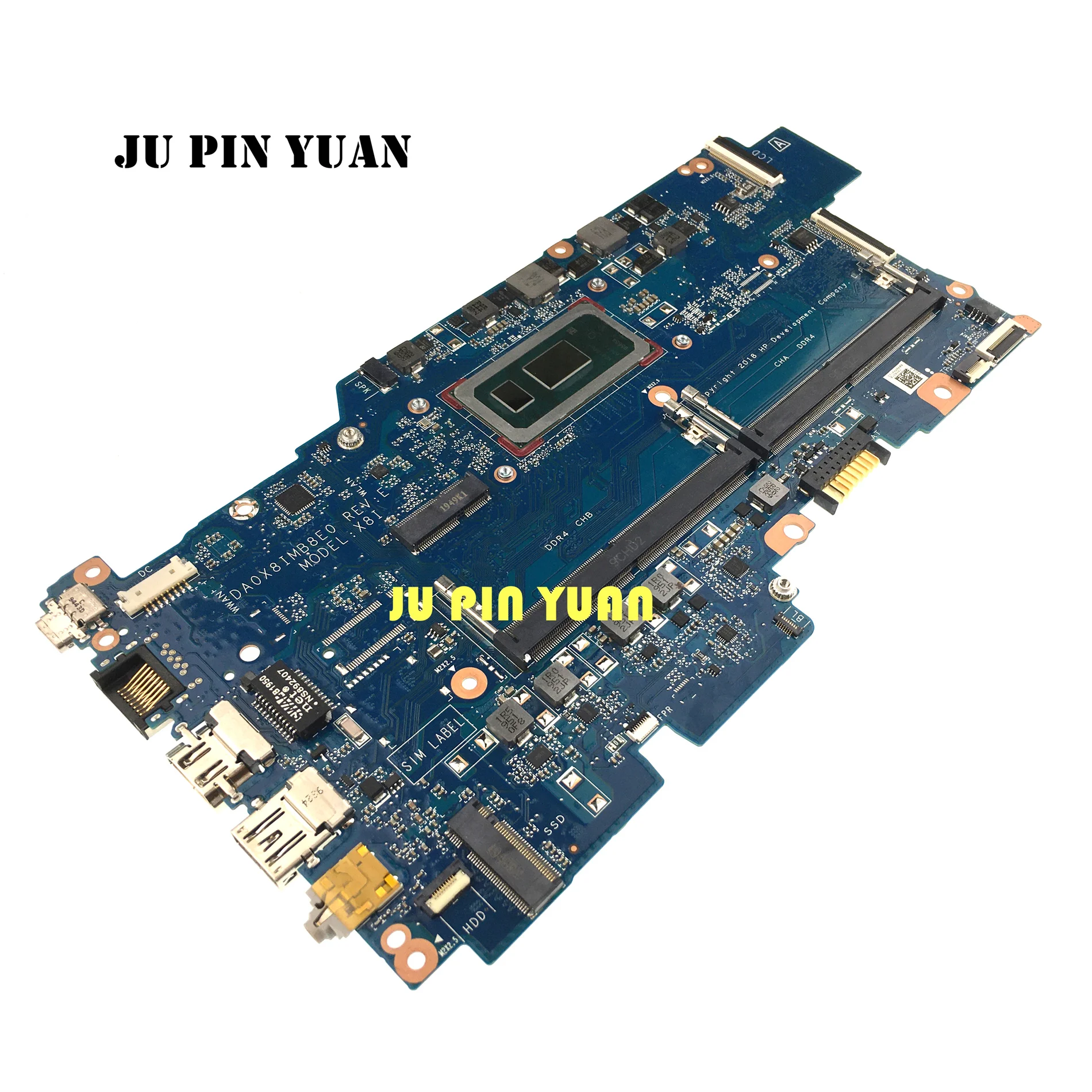 For HP ProBook 430 G6 Laptop Motherboard DA0X8IMB8E0 X8I With SRFFX i5-8265U CPU DDR4 Mainboard Fully Tested OK
For HP ProBook 430 G6 Laptop Motherboard DA0X8IMB8E0 X8I With SRFFX i5-8265U CPU DDR4 Mainboard Fully Tested OK