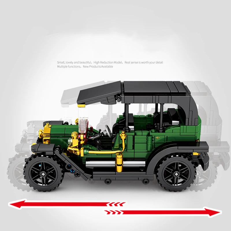 MOC 562pcs Classic Car City Pull Back Sports Car Building Block Model High-Tech Speed Roadster Kid Toy Assembled DIY Bricks Gift
MOC 562pcs Classic Car City Pull Back Sports Car Building Block Model High-Tech Speed Roadster Kid Toy Assembled DIY Bricks Gift