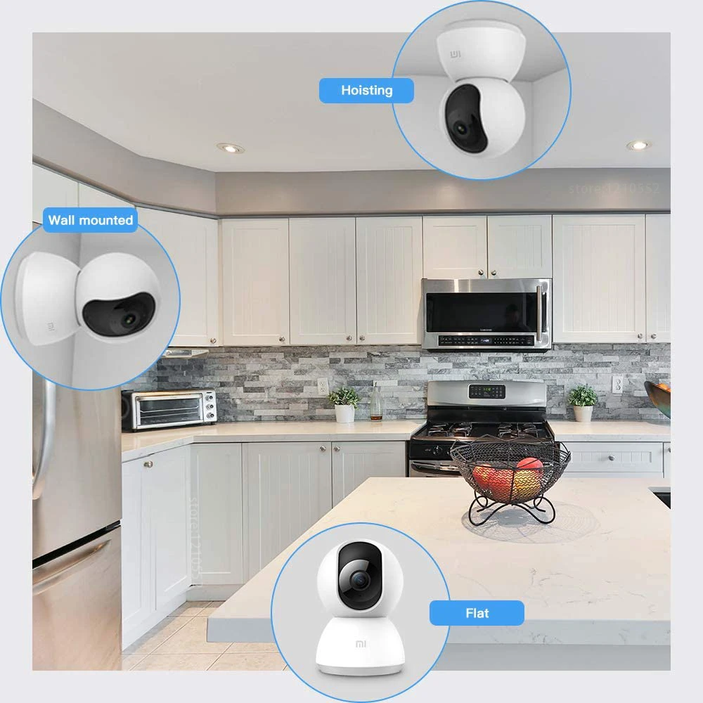 Глобальная версия Mi умный дом безопасности Мини Камера 360 ° 1080P HD CCTV камера