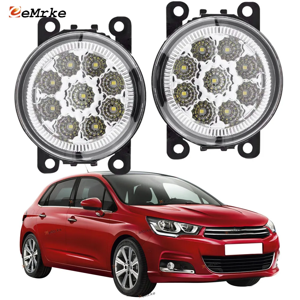 EEMRKE 2 шт. автостайлинг для Citroen C4 2 2010 2011 2012 2013 2014 2015 2016-2018 9 шт. светодиодные противотуманные фары H11 12 В противотуманная фара
EEMRKE 2 шт. автостайлинг для Citroen C4 2 2010 2011 2012 2013 2014 2015 2016-2018 9 шт. светодиодные противотуманные фары H11 12 В противотуманная фара