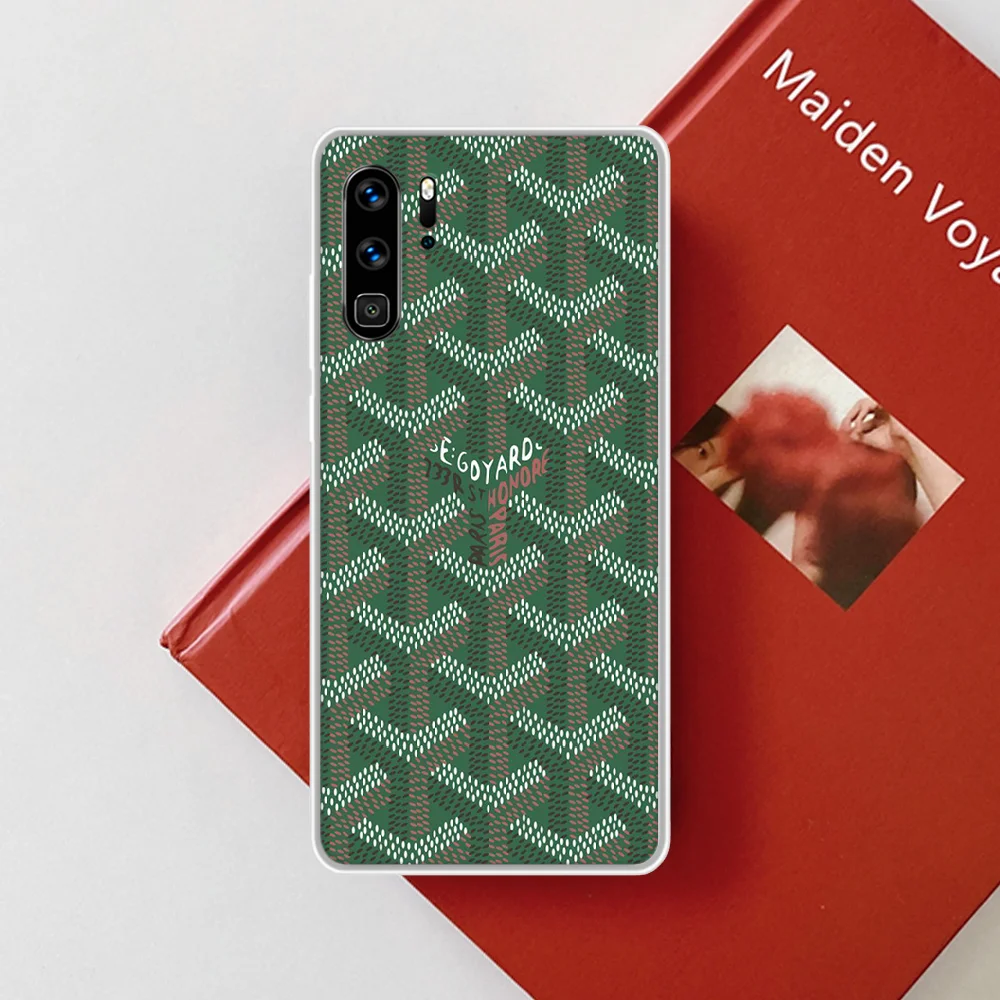 Goyards Design Fashion Luxury Brand Phone Case Hull For HUAWEI P 8 9 10 20 30 40 Smart Lite 2017 19 Pro Z transparent Funda
Goyards Design Fashion Luxury Brand Phone Case Hull For HUAWEI P 8 9 10 20 30 40 Smart Lite 2017 19 Pro Z transparent Funda