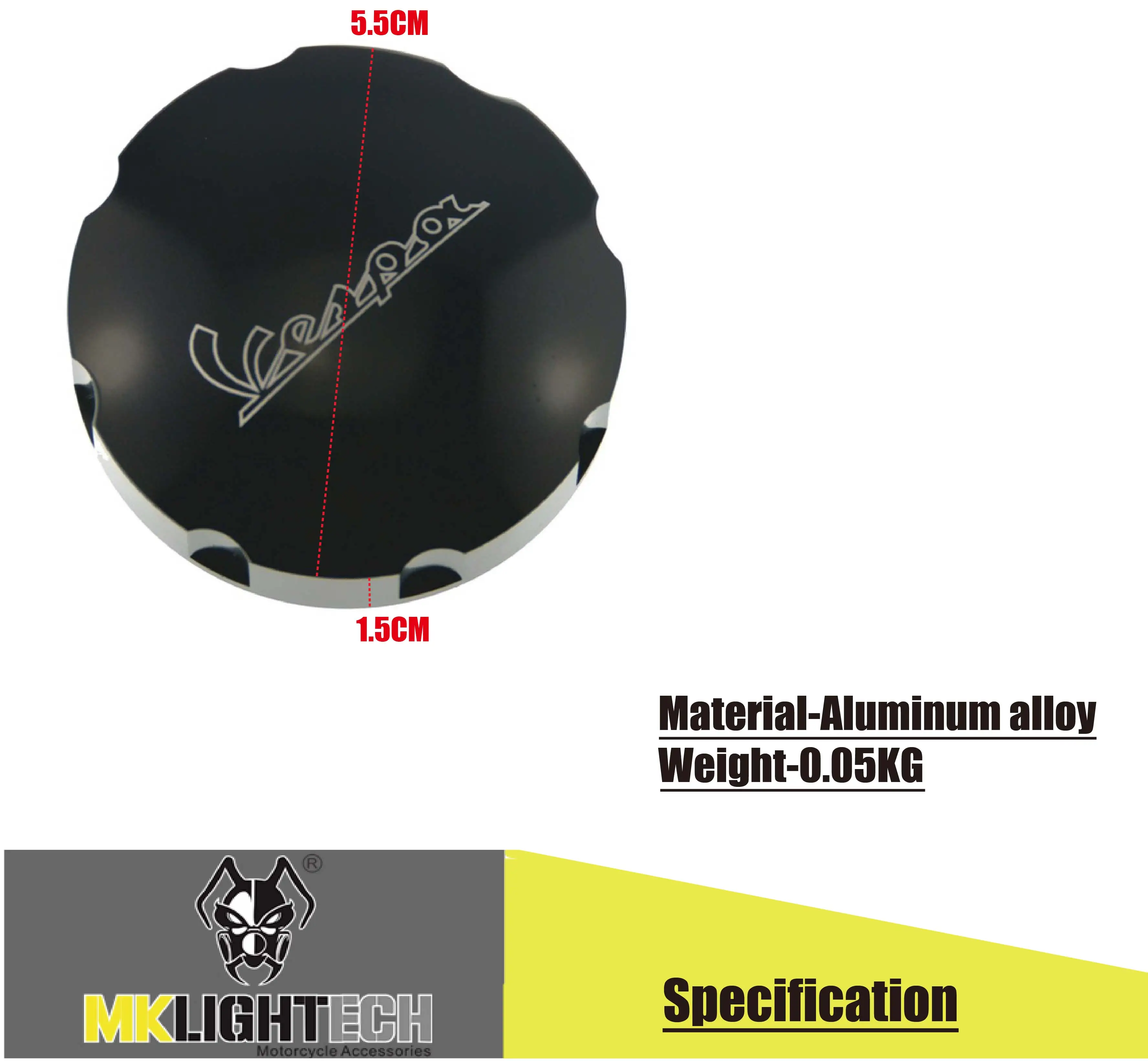 MKL IGHTECH Motorcycle parts For VESPA GTS GTV LX primavera sprint Gas Fuel Tank Filler Cap
MKL IGHTECH Motorcycle parts For VESPA GTS GTV LX primavera sprint Gas Fuel Tank Filler Cap
