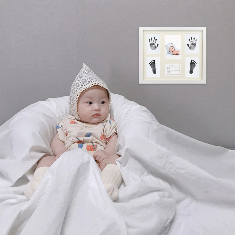 2021 New Newborn Handprint Footprint Picture Frame Photo Ornaments Baby Birthday Keepsake Shower Gift
2021 New Newborn Handprint Footprint Picture Frame Photo Ornaments Baby Birthday Keepsake Shower Gift