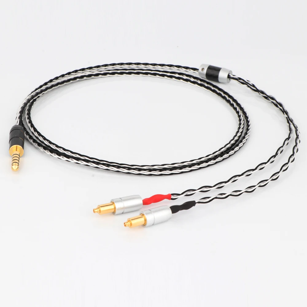 

Preffair Hi-End 7N OCC Silver Plated Cable 4.4mm Balanced Headphone Upgraded Cable for SRH1440 SRH1840 SRH1540 SHR535 846