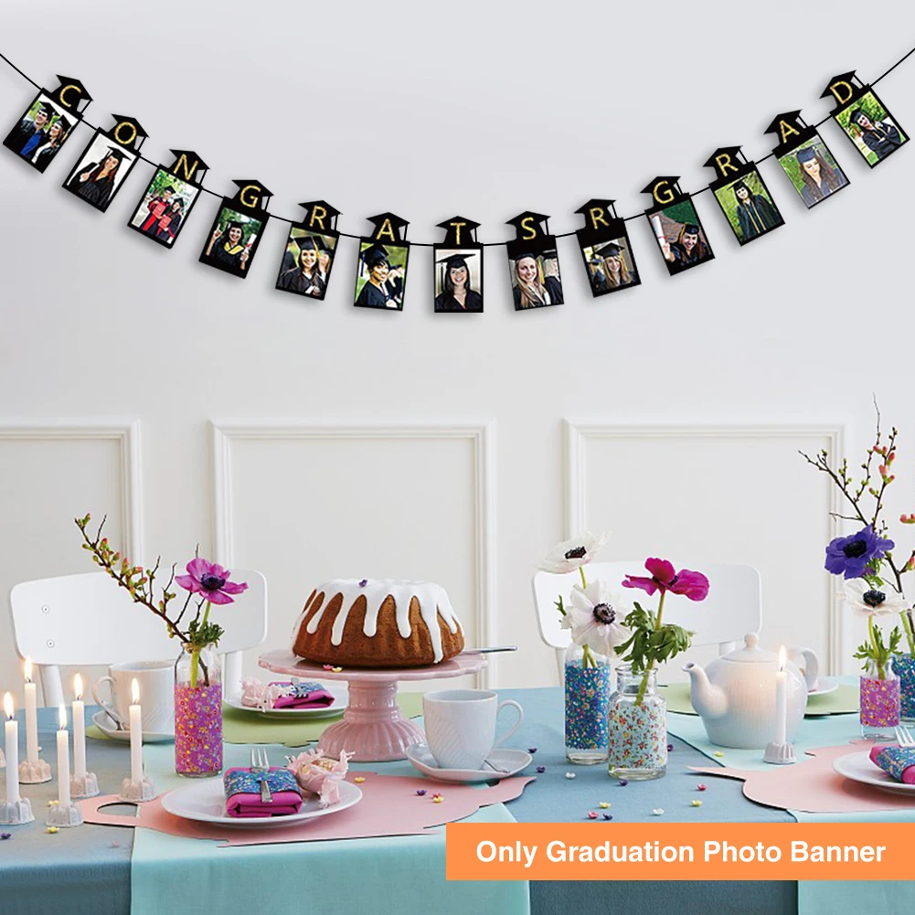 2021 Graduation Photo Banner Festival Holiday Garland Home Decor Congrats Paper Wall Art Multifunction Window Party Supplies
2021 Graduation Photo Banner Festival Holiday Garland Home Decor Congrats Paper Wall Art Multifunction Window Party Supplies