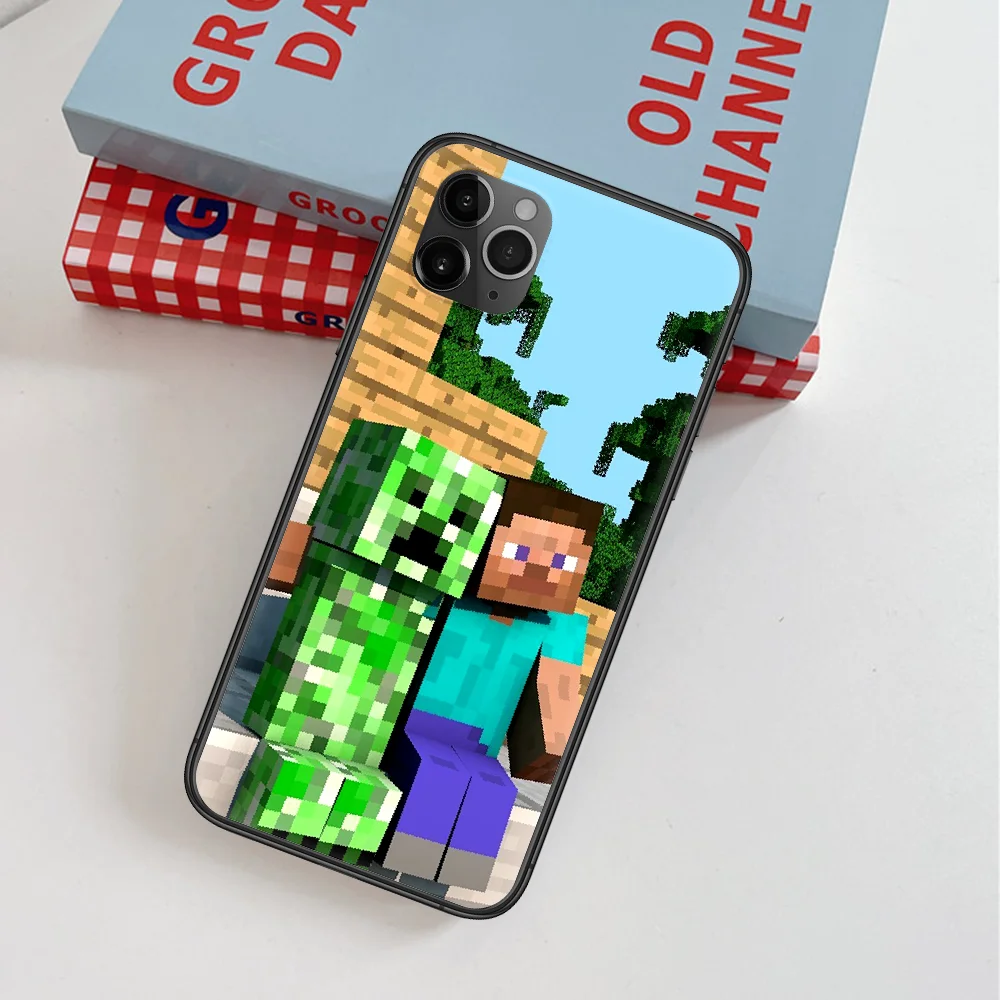 Mini World Sandbox Game Steve Phone Case For IPhone 4 4s 5 5S SE 5C 6 6S 7 8 Plus X XS XR 11 12 Mini Pro Max 2020 black Hoesjes
Mini World Sandbox Game Steve Phone Case For IPhone 4 4s 5 5S SE 5C 6 6S 7 8 Plus X XS XR 11 12 Mini Pro Max 2020 black Hoesjes