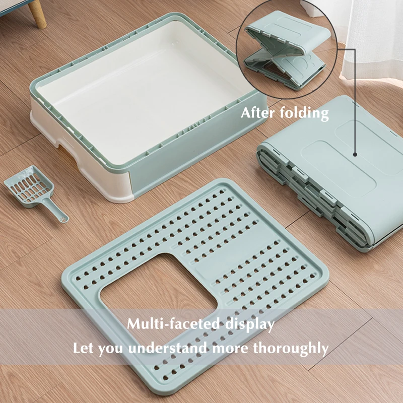 Fully Enclosed Top-in Cat Toilet Deodorant Drawer Cat Litter Basin Splash-Proof Large Cat Litter Box
Fully Enclosed Top-in Cat Toilet Deodorant Drawer Cat Litter Basin Splash-Proof Large Cat Litter Box