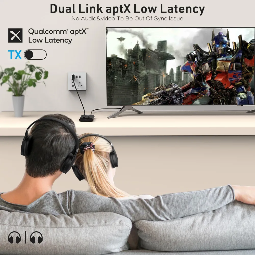 Портативный аудиоприемник 1Mii ML300 Bluetooth aptX LL HD аккумулятор 280 мАч 3 5 мм Aux адаптер BT