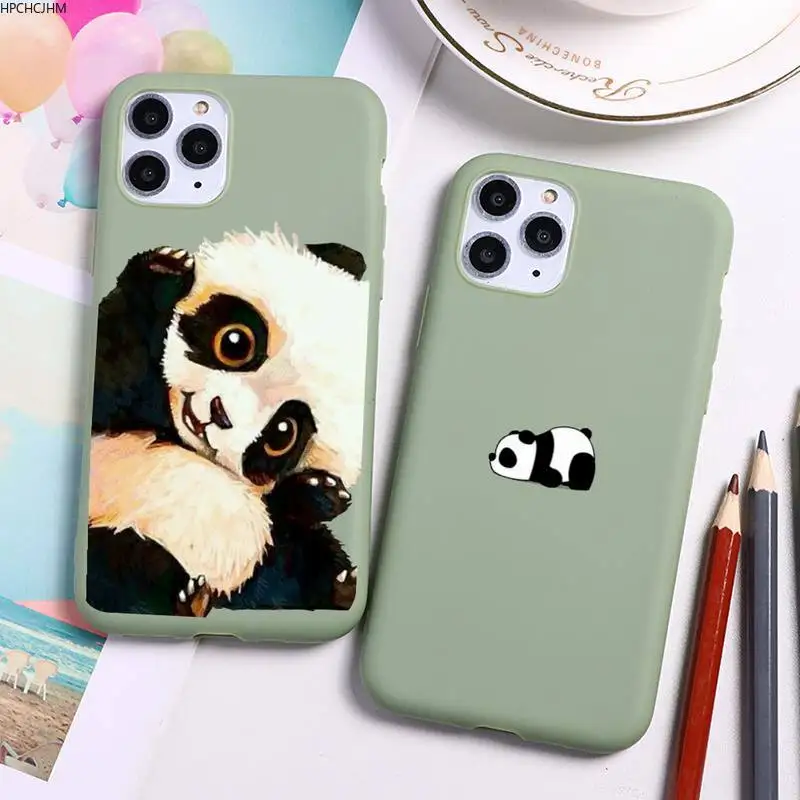 Funny Cartoon Panda Bearcat Phone Case For iphone 12 11 Pro Max Mini XS 8 7 6 6S Plus X SE 2020 XR Candy green Silicone cover
Funny Cartoon Panda Bearcat Phone Case For iphone 12 11 Pro Max Mini XS 8 7 6 6S Plus X SE 2020 XR Candy green Silicone cover