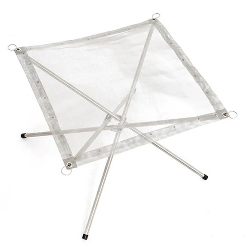 Portable Outdoor Bonfire Campfire Pit Camping Wood Stove Stand Frame Fire Rack Stainless Steel Foldable Mesh Fire Pit
Portable Outdoor Bonfire Campfire Pit Camping Wood Stove Stand Frame Fire Rack Stainless Steel Foldable Mesh Fire Pit
