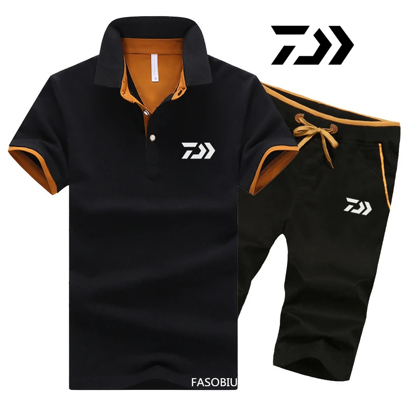 Daiwa Men Fishing Suit Summer Fishing Clothing Sportswear 2 Piece Outdoor Shorts Fishing Pants Quick Dry Sport Fishing T Shirt
Daiwa Men Fishing Suit Summer Fishing Clothing Sportswear 2 Piece Outdoor Shorts Fishing Pants Quick Dry Sport Fishing T Shirt