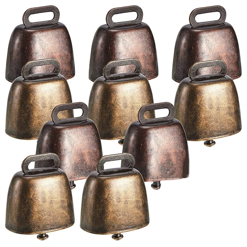 10PCS Cow Horse Sheep Grazing Small Brass Bells,Cowbell Retro Bell For Horse Sheep Grazing Copper,Cow Bells Noise Maker
10PCS Cow Horse Sheep Grazing Small Brass Bells,Cowbell Retro Bell For Horse Sheep Grazing Copper,Cow Bells Noise Maker