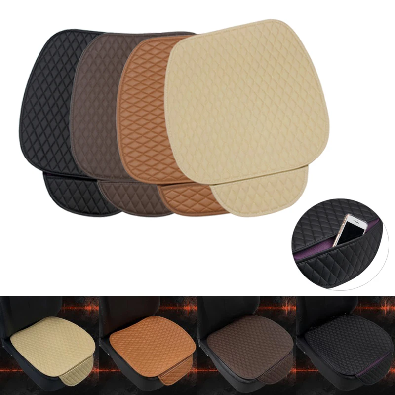 Универсальный чехол для переднего сиденья автомобиля, дышащая подушка из искусственной кожи, подушка для сиденья, подушка для автомобильно... 
Универсальный чехол для переднего сиденья автомобиля, дышащая подушка из искусственной кожи, подушка для сиденья, подушка для автомобильно...