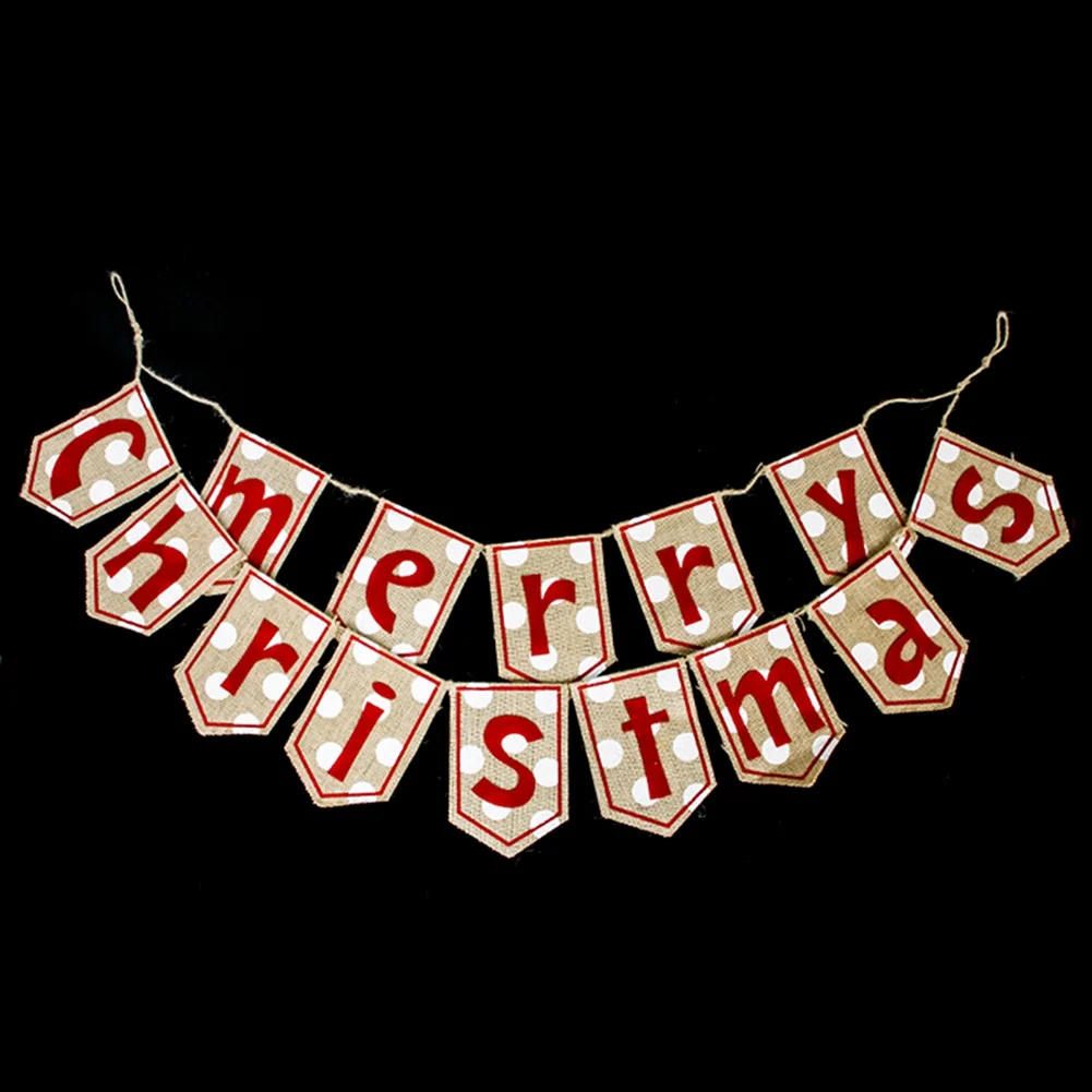DIY Banner Merry Christmas Vintage Decoration Handmade Best Gift Easy to Hang Exquisite Lovely Party Fireplace Mantel
DIY Banner Merry Christmas Vintage Decoration Handmade Best Gift Easy to Hang Exquisite Lovely Party Fireplace Mantel