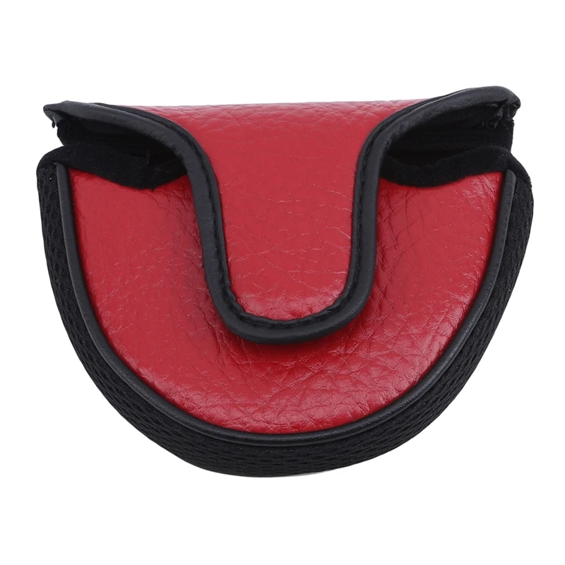 1pc Black PU Leather Magnet Golf Mallet Putter Head Cover Golf Club Putter Headcover
1pc Black PU Leather Magnet Golf Mallet Putter Head Cover Golf Club Putter Headcover