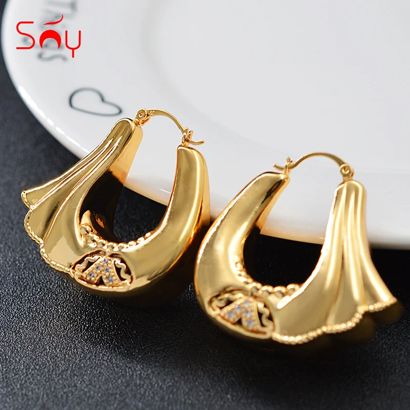 Sunny Jewelry Fashion Jewelry 2021 New Design Hoop Earrings For Women High Quality Zircon Exquisite Classic Romantic For Wedding
Sunny Jewelry Fashion Jewelry 2021 New Design Hoop Earrings For Women High Quality Zircon Exquisite Classic Romantic For Wedding