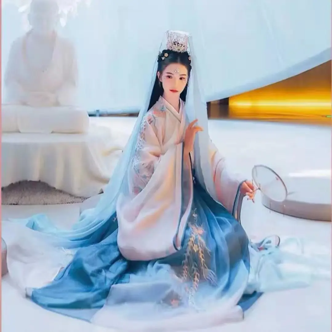 New Ladies' Hanfu Chinese Ancient Traditional Wedding Dress Fantasia Women's Carnival Costumes Ancient Women's Fairy Clothing
New Ladies' Hanfu Chinese Ancient Traditional Wedding Dress Fantasia Women's Carnival Costumes Ancient Women's Fairy Clothing