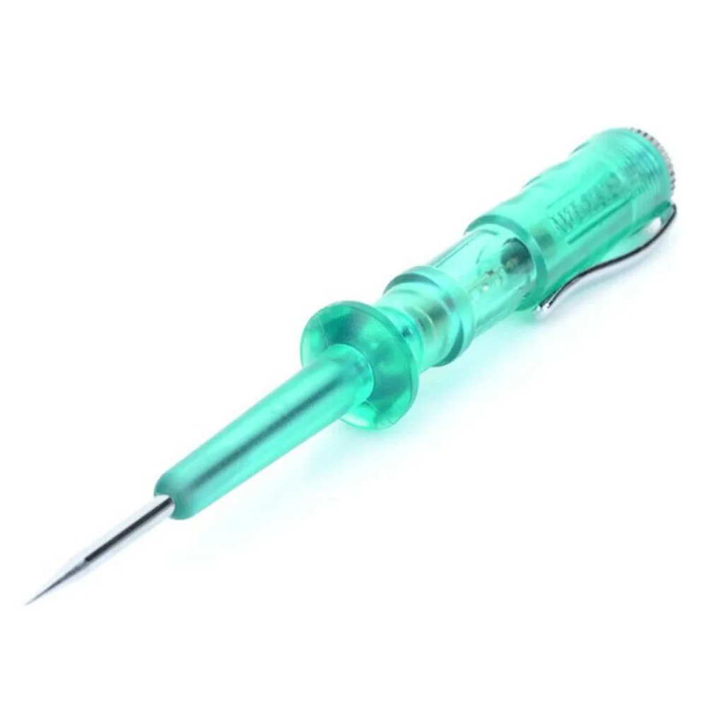 Tester Electrical Wire Circuit Tester 6V-24V Car Circuit Convenient DC DC 6V/12V/24V Detector Green Lamp Light weight
Tester Electrical Wire Circuit Tester 6V-24V Car Circuit Convenient DC DC 6V/12V/24V Detector Green Lamp Light weight