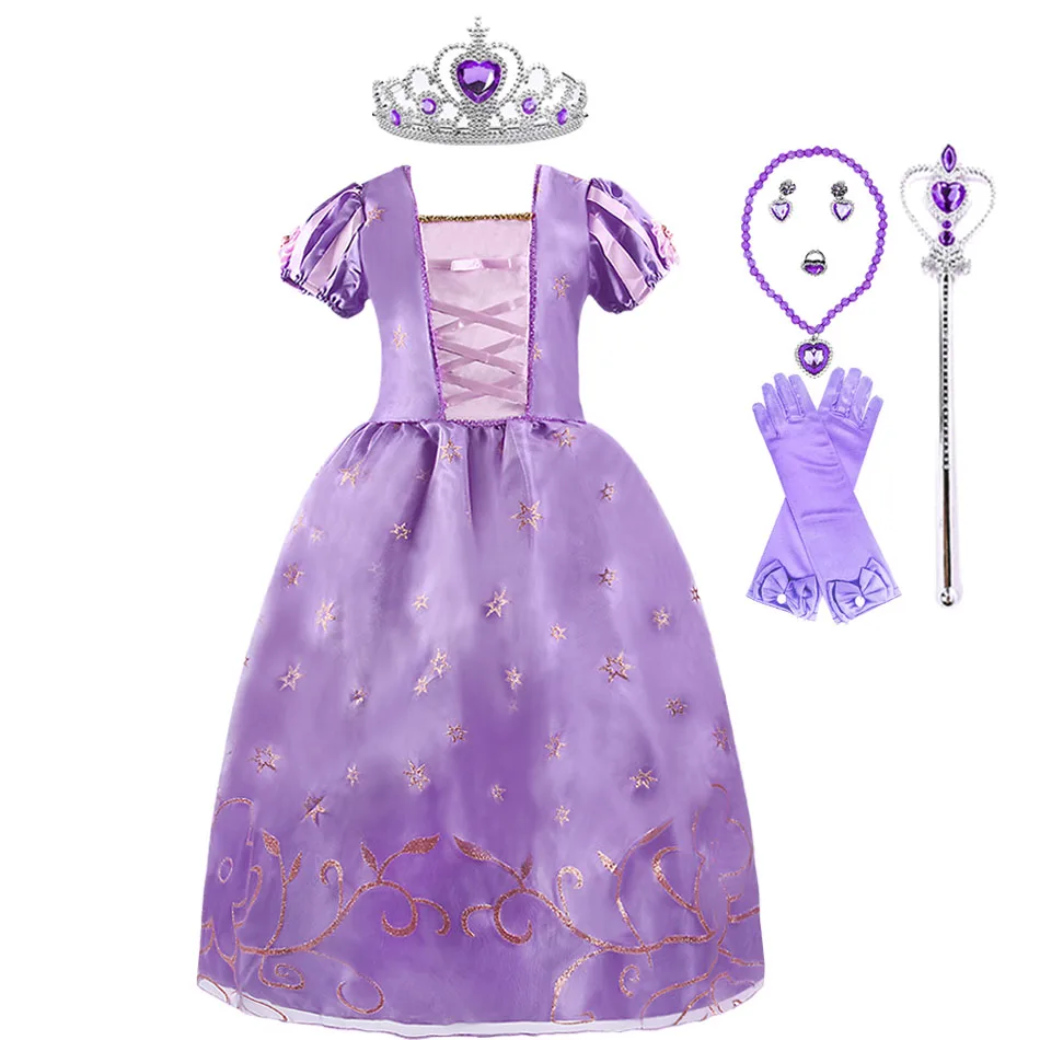 Rapunzel Dresses Children Makeup Princess Dresses for Baby Girls Rapunzel Party Cosplay Costumes Kids Birthday Party Dresses
Rapunzel Dresses Children Makeup Princess Dresses for Baby Girls Rapunzel Party Cosplay Costumes Kids Birthday Party Dresses