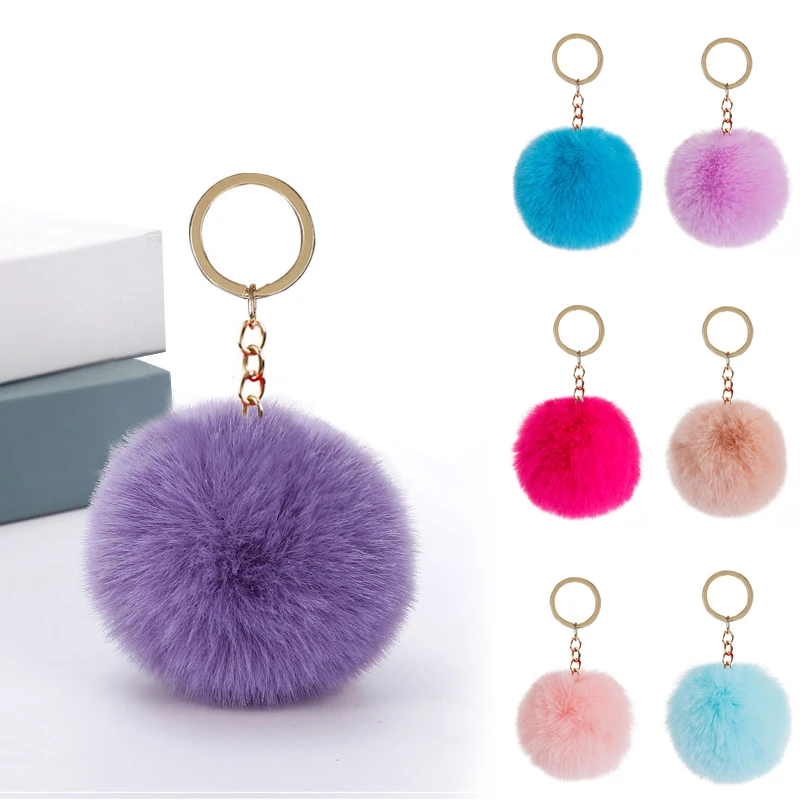 1PC Pendant Jewelry Keychain Pendant Fur Ball Key Chains Fur Fluffy Women Soft Decoration
1PC Pendant Jewelry Keychain Pendant Fur Ball Key Chains Fur Fluffy Women Soft Decoration