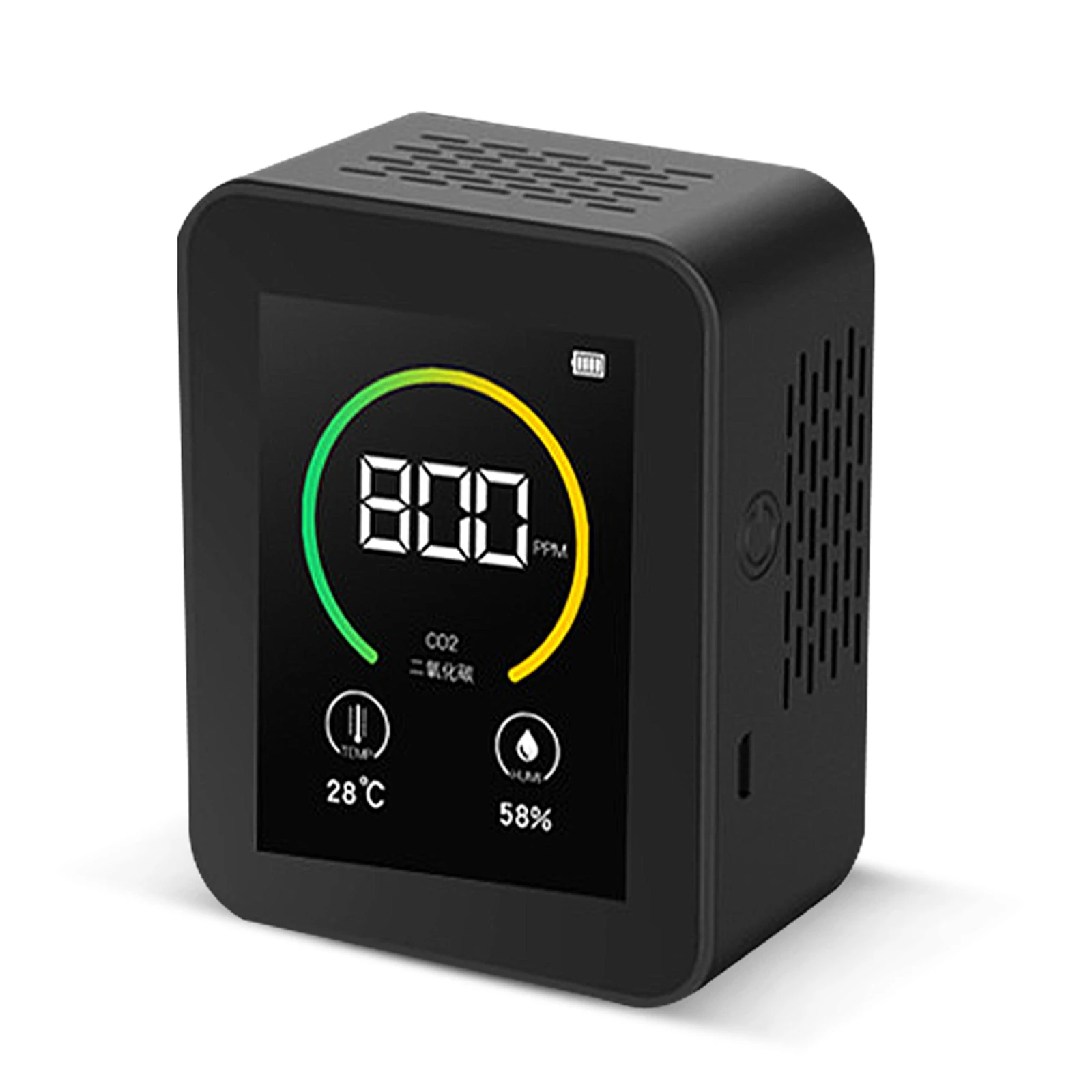 Air Quality Monitor-Accurate Tester for CO2 Multifunctional Air Gas Detector Real Time Data&Mean Value Recording FKU66
Air Quality Monitor-Accurate Tester for CO2 Multifunctional Air Gas Detector Real Time Data&Mean Value Recording FKU66