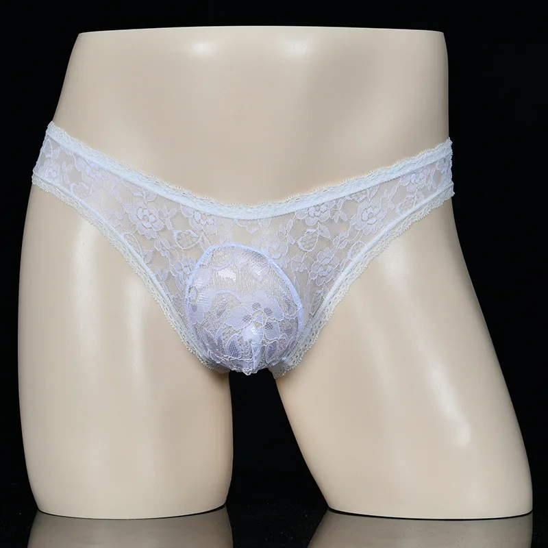 Qinghe Men's Lace Briefs Pouch Bag Big Egg Sexy Color Combination Panties Ultra-thin Breathable Stockings Underwear Couples
Qinghe Men's Lace Briefs Pouch Bag Big Egg Sexy Color Combination Panties Ultra-thin Breathable Stockings Underwear Couples