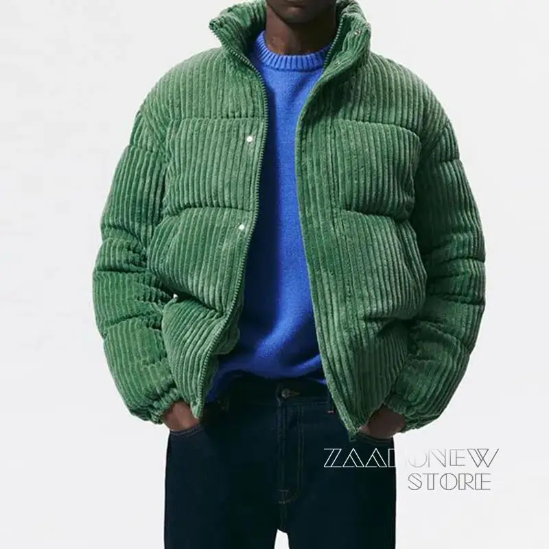 ZAAHONEW 2022 Winter Men Fashion Green Corduroy Parka Coat Casual Pockets Warm Cotton Jacket Outwear Male
ZAAHONEW 2022 Winter Men Fashion Green Corduroy Parka Coat Casual Pockets Warm Cotton Jacket Outwear Male