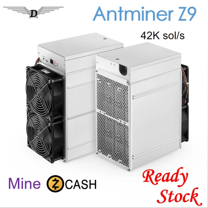 Б/у Antminer Z9 Miner 40 8 k Sol/s для ZEC/Zen/BTG/Hush Coin Mining Machine лучше чем antminer s9 асик майнер майнинг