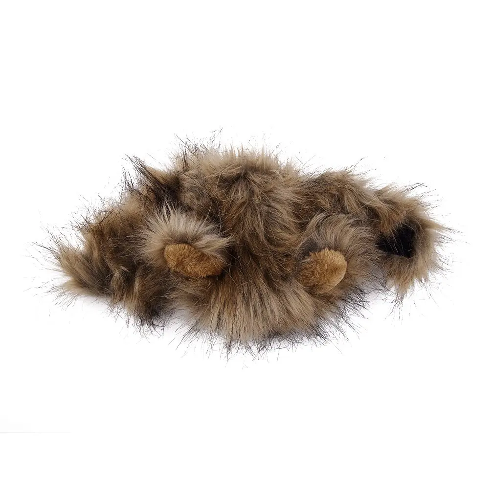 Funny Cute Pet cloth Costume Cosplay Lion Mane Wig Cap Hat for Cat Halloween Xmas Clothes Fancy Dress with Ears Autumn Winter
Funny Cute Pet cloth Costume Cosplay Lion Mane Wig Cap Hat for Cat Halloween Xmas Clothes Fancy Dress with Ears Autumn Winter