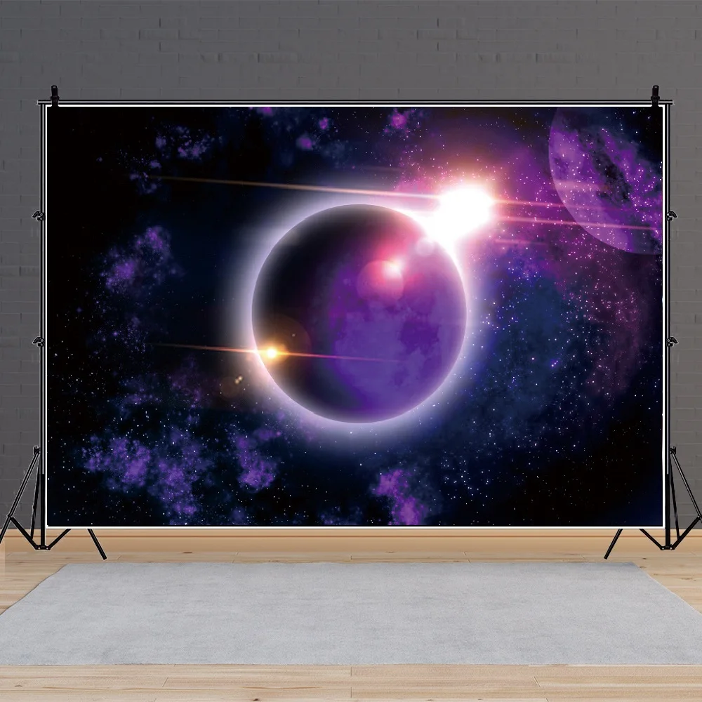 Purple Blue Nebula Theme Background for Portrait Photography Universe Planet Decors Photographic Backdrops Photocall Studio
Purple Blue Nebula Theme Background for Portrait Photography Universe Planet Decors Photographic Backdrops Photocall Studio