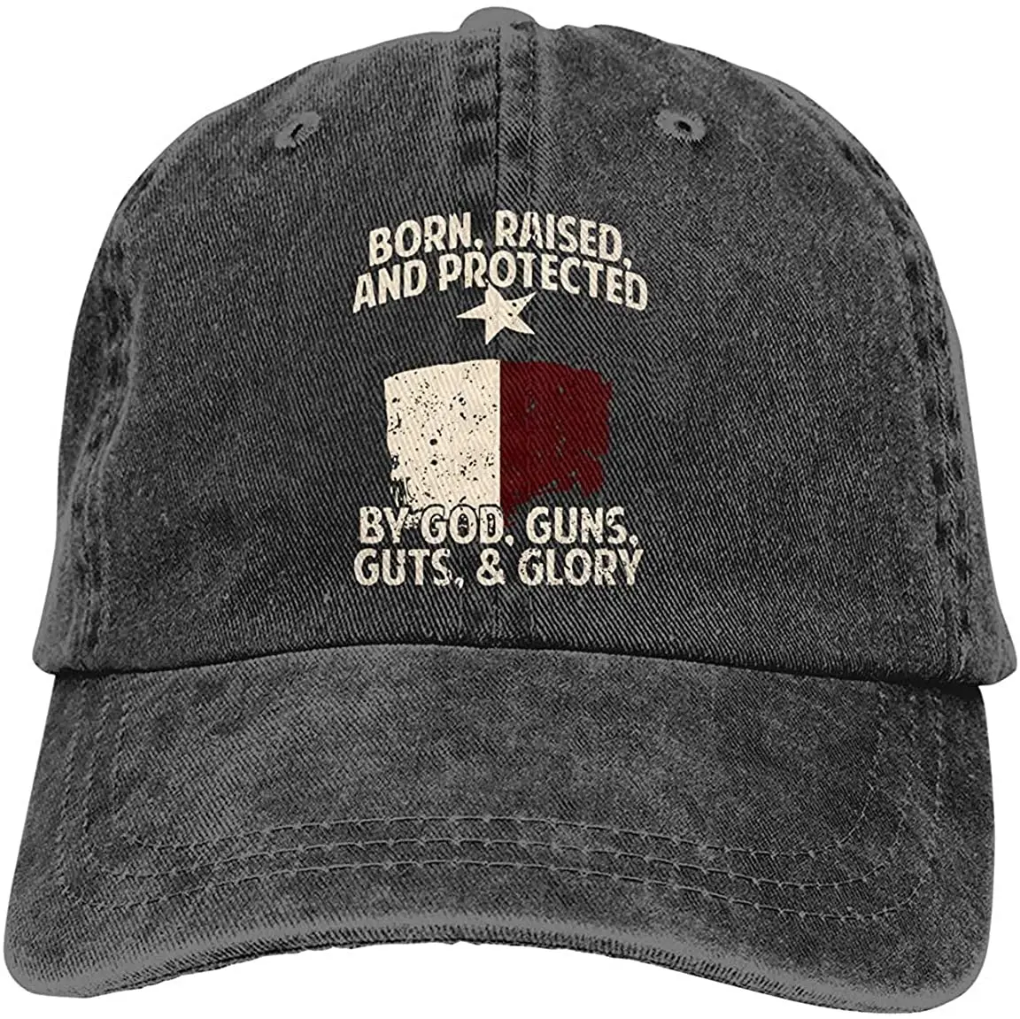 Born Raised and Protected by God Guns Guts and Glory Unisex Cotton Hat Vintage Adjustable Baseball Cap Fashion Hip Hop Hat
Born Raised and Protected by God Guns Guts and Glory Unisex Cotton Hat Vintage Adjustable Baseball Cap Fashion Hip Hop Hat