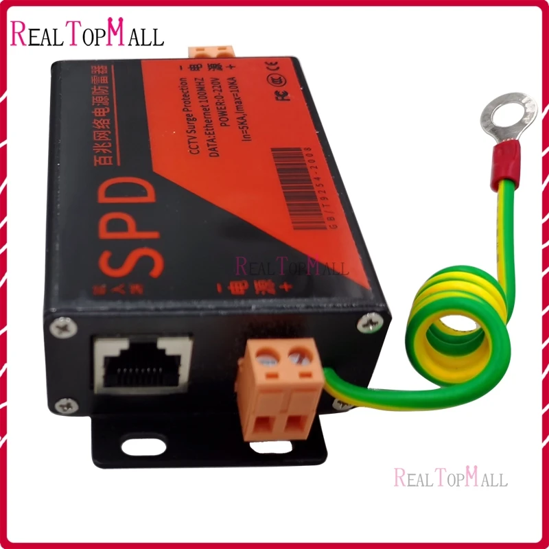 IP Camera Network POE Switch RJ45 & POE Surge Protector,Protection device, Lightning Arrester,SPD for 100M Ethernet Network
IP Camera Network POE Switch RJ45 & POE Surge Protector,Protection device, Lightning Arrester,SPD for 100M Ethernet Network