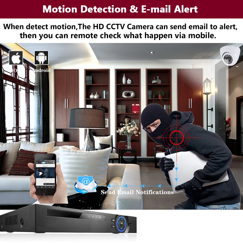 Human Detection AHD Dome Camera 3.6mm Wide Angle CCTV Security 5mp Camera HD 5MP Night Vision In / Outdoor Camera IR Cut Filter
Human Detection AHD Dome Camera 3.6mm Wide Angle CCTV Security 5mp Camera HD 5MP Night Vision In / Outdoor Camera IR Cut Filter