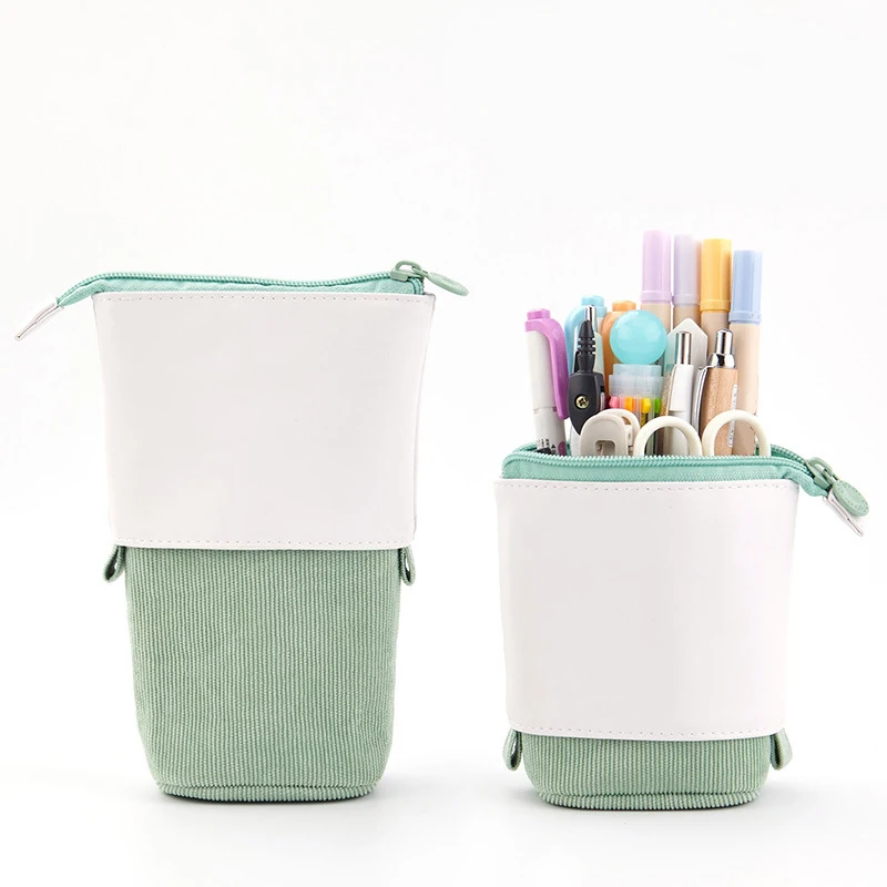 Pop-Up Pencil Case Pouch Large Capacity Holders Stationery Bag With Zipper Makeup School Bags 3 Compartment
Pop-Up Pencil Case Pouch Large Capacity Holders Stationery Bag With Zipper Makeup School Bags 3 Compartment