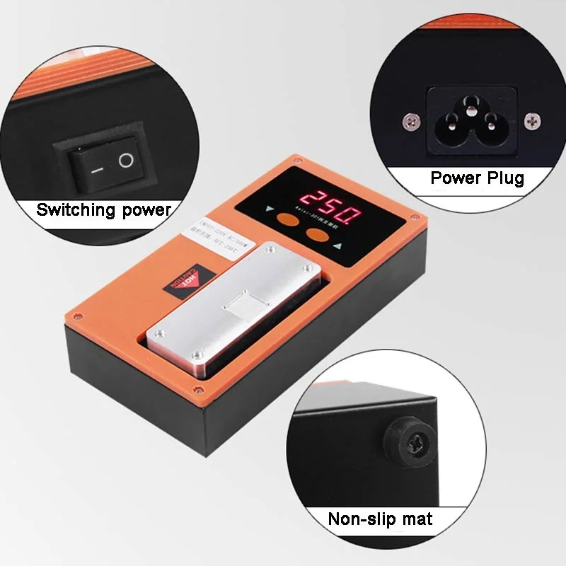 Newest iPhone X Middle Frame Screen Bezel Dismantle Separate Machine Heating Plate for LCD Frame Separate Glue Remove machine
Newest iPhone X Middle Frame Screen Bezel Dismantle Separate Machine Heating Plate for LCD Frame Separate Glue Remove machine