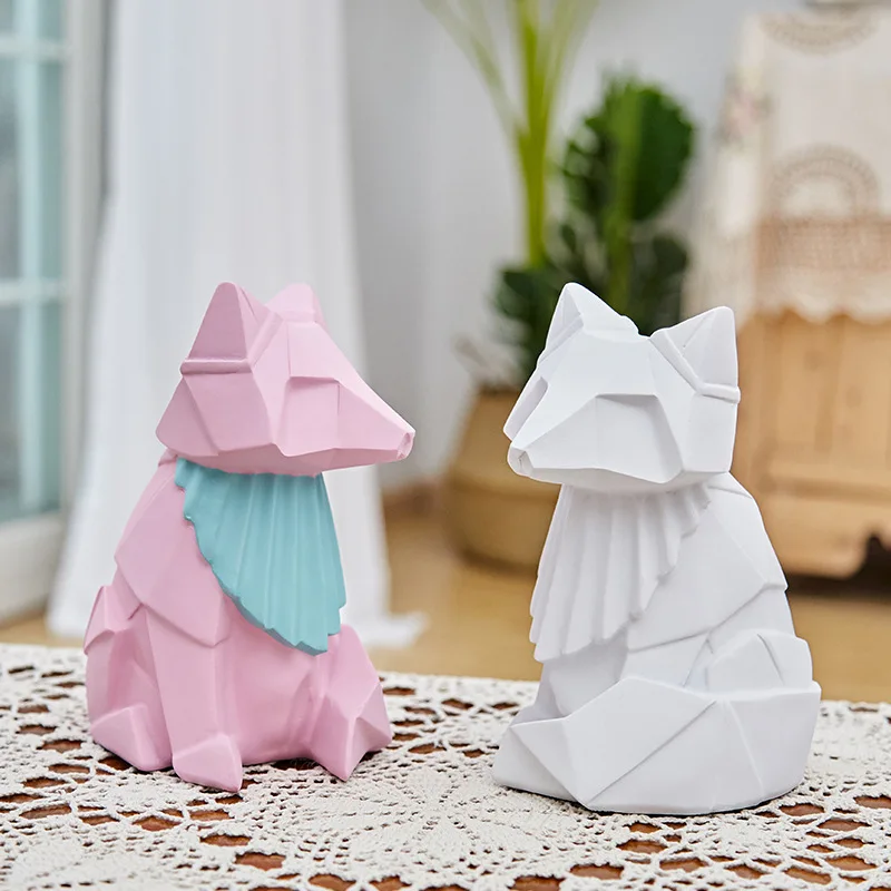 Nordic Minimalist Origami Fox Decorations Home Living Room Coffee Table Cabinet Decorations Creative Gift Decorations
Nordic Minimalist Origami Fox Decorations Home Living Room Coffee Table Cabinet Decorations Creative Gift Decorations