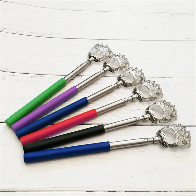 1pcs Multi-functional telescopic stainless steel does not ask people bear claw back itch scratcher massage
1pcs Multi-functional telescopic stainless steel does not ask people bear claw back itch scratcher massage