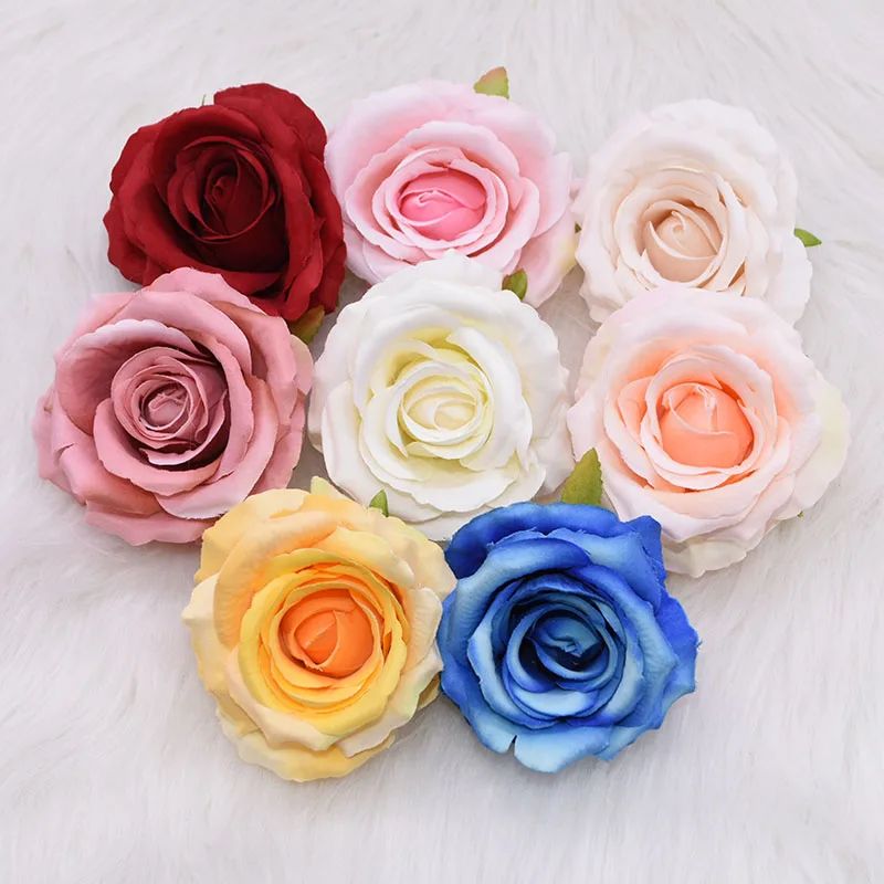 5/10Pcs 10cm Artificial Silk Rose Flower Head For Wedding Home Party DIY Decoration Fake Flowers DIY Wreath Scrapbook Crafts
5/10Pcs 10cm Artificial Silk Rose Flower Head For Wedding Home Party DIY Decoration Fake Flowers DIY Wreath Scrapbook Crafts