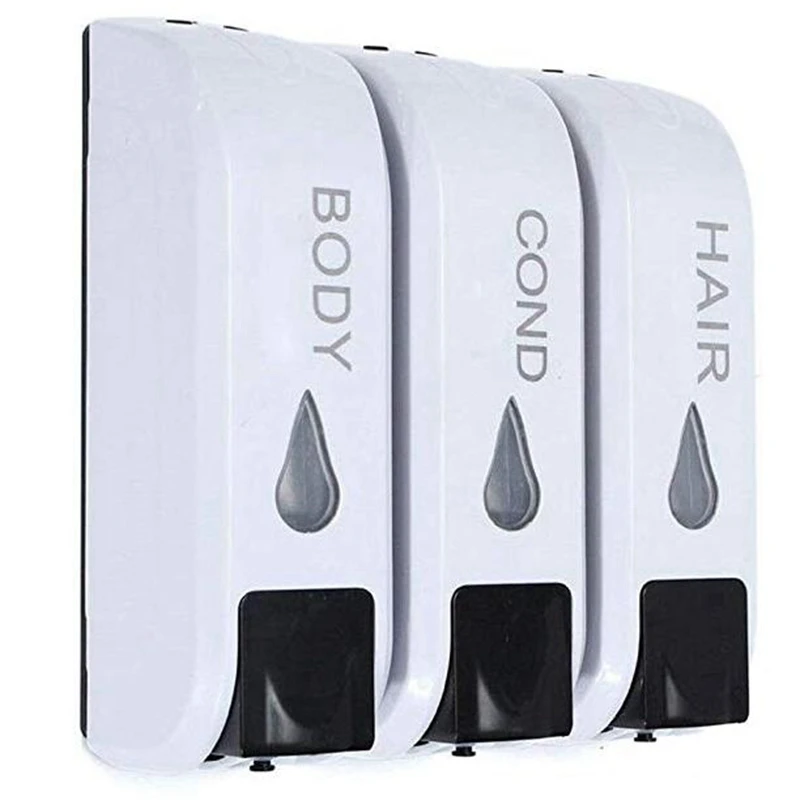 Triple Shower Soap Dispenser Wall Mounted Liquid Soap Shampoo Dispenser Washing Lotion For Bathroom
Triple Shower Soap Dispenser Wall Mounted Liquid Soap Shampoo Dispenser Washing Lotion For Bathroom